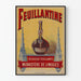 Vintage plakat Feuillantine Likør Klosteret i Limoges
