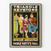 Vintage plakat Fickle Fatty's Fall - Klassisk filmvægdekoration