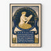 Vintage plakat udstilling 50-års jubilæum Art Students League New York