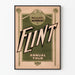 Vintage Flint Årlig Turné - Retro Vægdekoration Plakat
