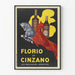 Vintage plakat Florio og Cinzano - De bedste aperitiffer