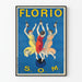 Vintage plakat Florio S.O.M. - Elegant og farverig vægdekoration