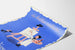 Vintage plakat Flu Diose med livlige farver