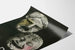 Vintage plakat med teatermasker Fluobyl