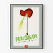 Vintage plakat Fluokol Jagt på galde