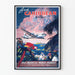 Vintage plakat Fly mod Caribien Pan American Airways
