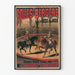 Plakat Folies Bergère Cirque du Jardin - Vintage vægdekoration med hestesport