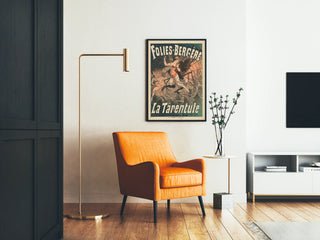 Dekorativ plakat Folies Bergère La Tarentule vintage