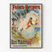 Plakat Folies Bergère Le Miroir - Vintage vægdekoration Teater