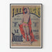 Vintage plakat Folies Bergère Le Tatoué