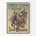 Vintage plakat Folies-Bergère Les Zoulous til vægdekoration