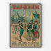Vintage plakat Folies Bergère Marine