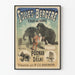 Vintage plakat af Folies Bergère med elefanter Poonah og Delhi