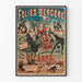 Vintage plakat Folies Bergère Ballet Pantomime Becarre