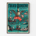 Vintage plakat Folies Bergère Charmeur af papegøjer