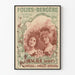 Dekorativ plakat af Folies Bergère med Hengler Sisters, amerikanske sangere og dansere