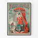 Vintage plakat Folies Bergère La Guérite Mystérieuse
