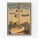 Vintage plakat af Folies Bergère hver aften Minting