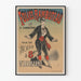 Vintage plakat Folies-Rambuteau Mlle Lehmann