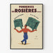 Vintage plakat Fonderies de Rosières Opvarmning og Køkken