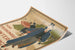 Vintage plakat med elegant vintermode