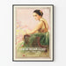 Vintage plakat For The Freedom of The East med Lady Tsen Mei