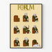 Plakat Forum Bind 17 Nummer 4 Oktober 1980 - Animeret Vintage Illustration
