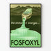 Vintage reklameplakat Fosfoxyl - Energigivende vægdekoration