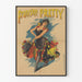 Vintage plakat Francine Pretty til vægdekoration