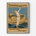 Vintage plakat fra Frankenberg i Sachsen - Vægdekoration Rejse