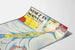 Vintage plakat Fred. Olsen Line Kom til Norge via Antwerpen