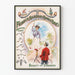 Vintage plakat Fredrick justerbare styr - Vægdekoration til cykling
