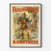 Vintage plakat af Frederick Warde Robin Hood Runnymede