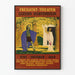 Vintage plakat Teater udendørs Luzern Hertenstein 1909