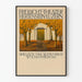 Vintage teaterplakat udendørs Hertenstein Lucerne
