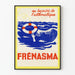Vintage plakat Frénasma til hjælp for astmatikere - Retro vægdekoration