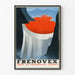 Vintage plakat Frénovex - Medicinsk reklame for livmoderblødninger