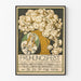 Vintage plakat for foråret 1904 fest, dekorativ