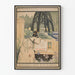 Art Nouveau-plakat 'Fulls de la Vida' af Santiago Rusiñol