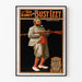Vintage plakat sjov geo Sidney som travle Izzy - Retro vægdekoration