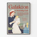 Vintage plakat Galakton, nærende føde til babyer og mødre