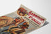Vintage plakat Garrison's Finish Course de Chevaux