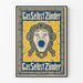 Vintage plakat GasSelbstZünder stil art déco