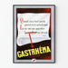 Vintage plakat GastRhéma energi og styrke