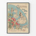 Vintage plakat Gavotte til klaver af Benjalin Godart