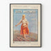 Vintage plakat Gazeta Warszawska 1777-1905 til vægdekoration
