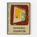 Vintage plakat for kunstudstilling generelt 1939 Boston