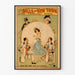 Vintage plakat Belle of New York af Geo. W. Lederer