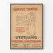 Udstillingsplakat Gerhard Munthe Akvareller Studier og Tegninger 1873-1923