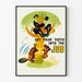 Vintage dyredekoration plakat - Bæver på arbejde